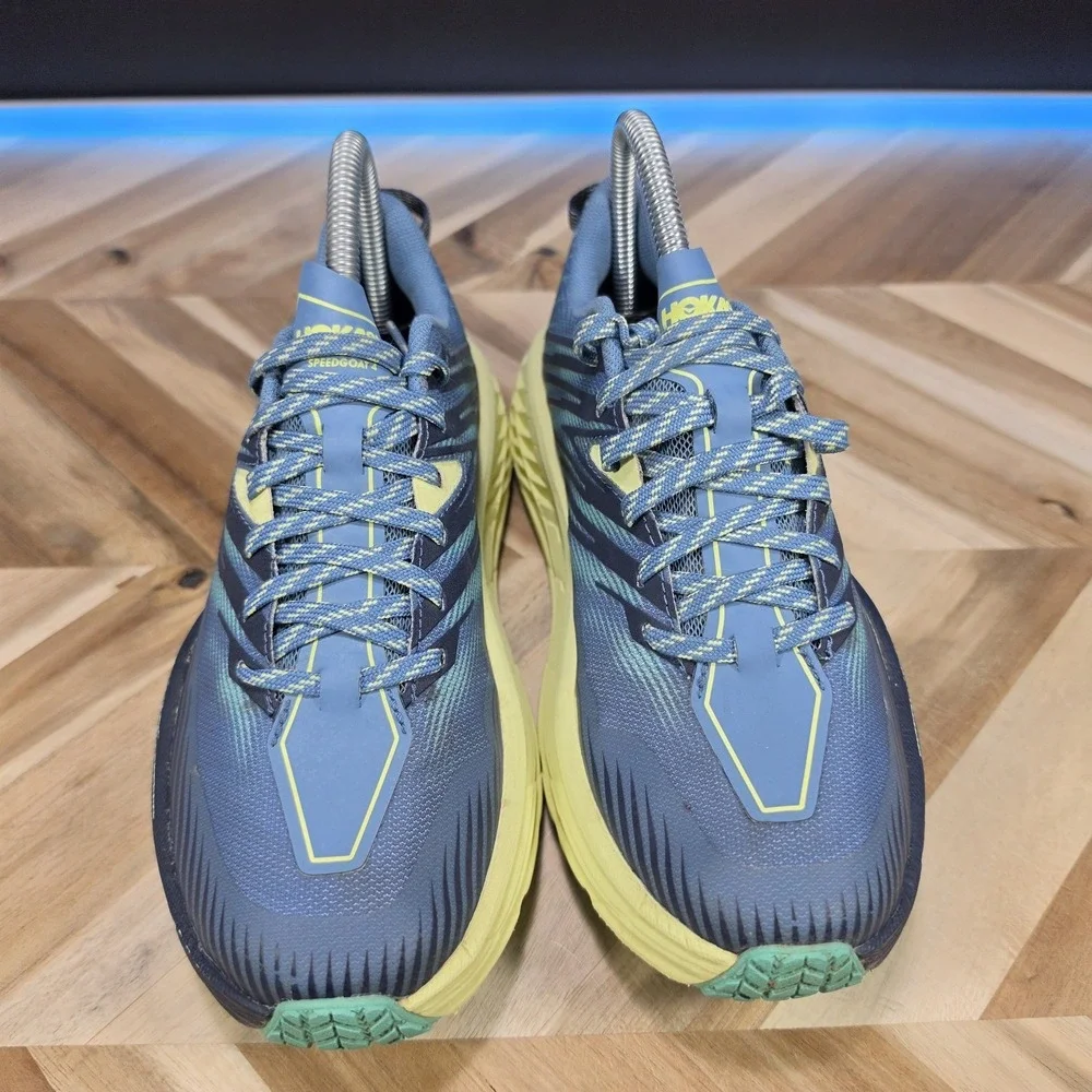 Hoka One One Speedgoat 4 Shoes Women's Size 6.5 Blue Trail Running Sneakers